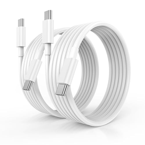 Genuine USB C Cable 2M Set of 2 PD Compatible 60W Fast Charging USB-C Data