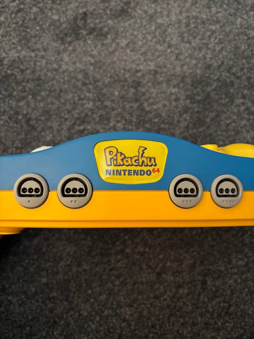 Nintendo 64 Pikachu Console with Box AC100V
