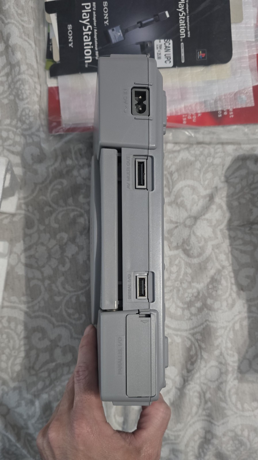 Playstation 1 PS1 PSX Console Complete Plus Protector And Extras