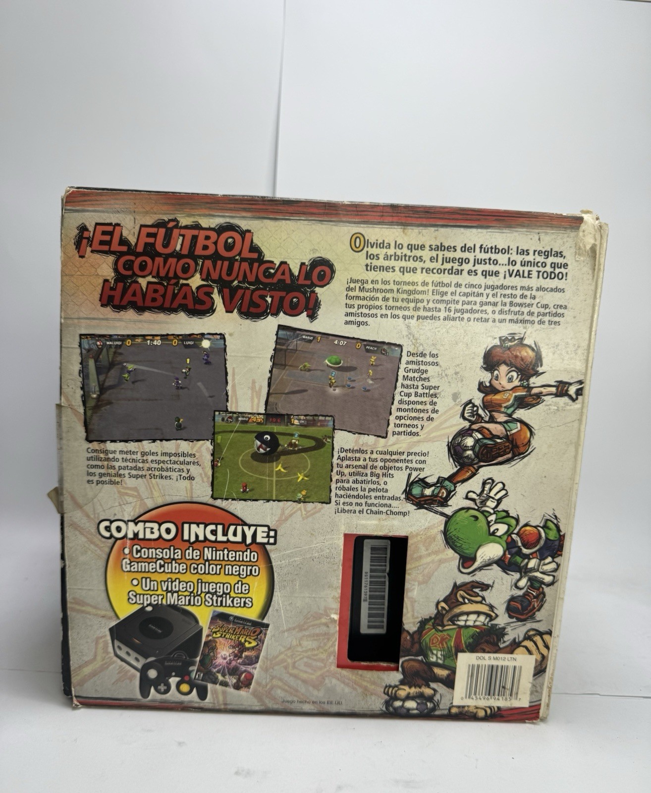 Very Rare Nintendo GameCube Console- Mario Strikers Bundle – Mexico Exclusive