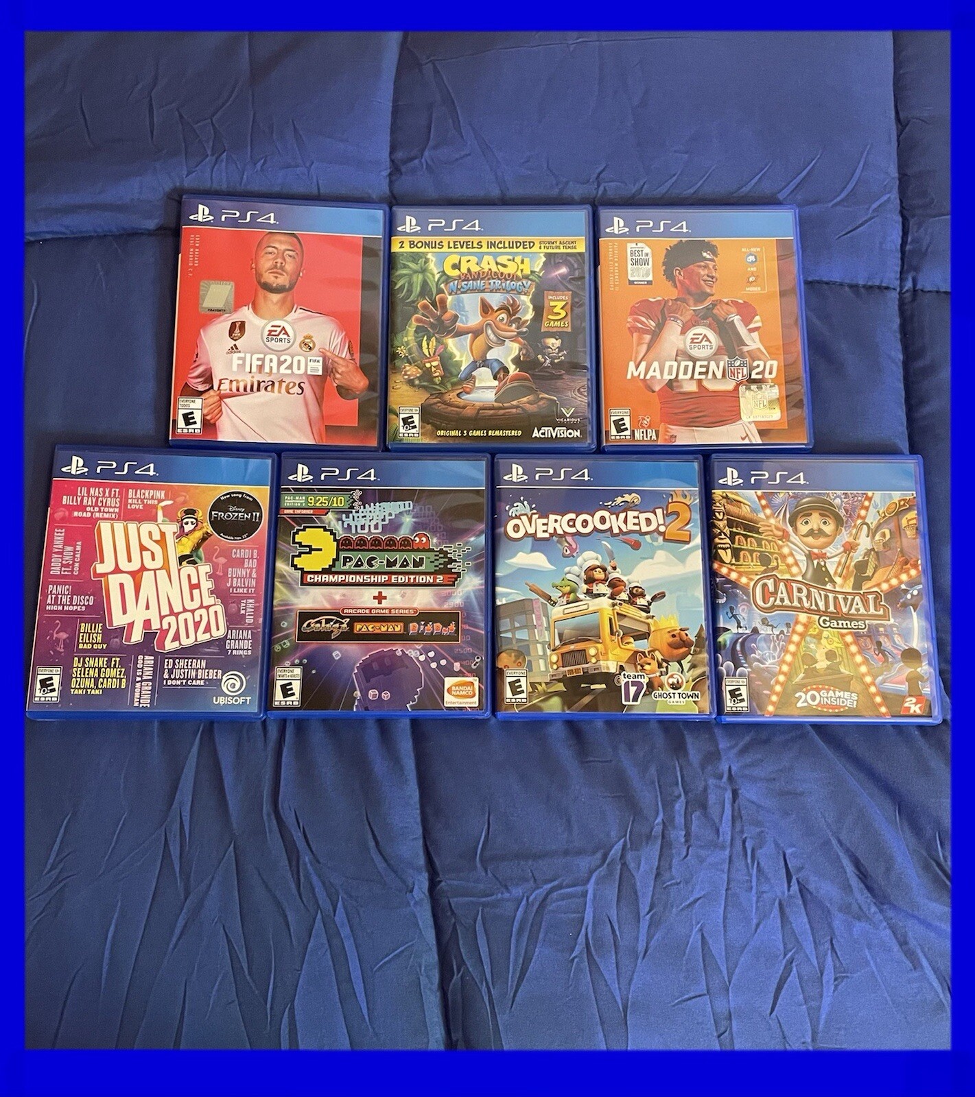 PS4 Pro+All Cables+2Controllers+7 Games+Perfect Condition+open to other offers $