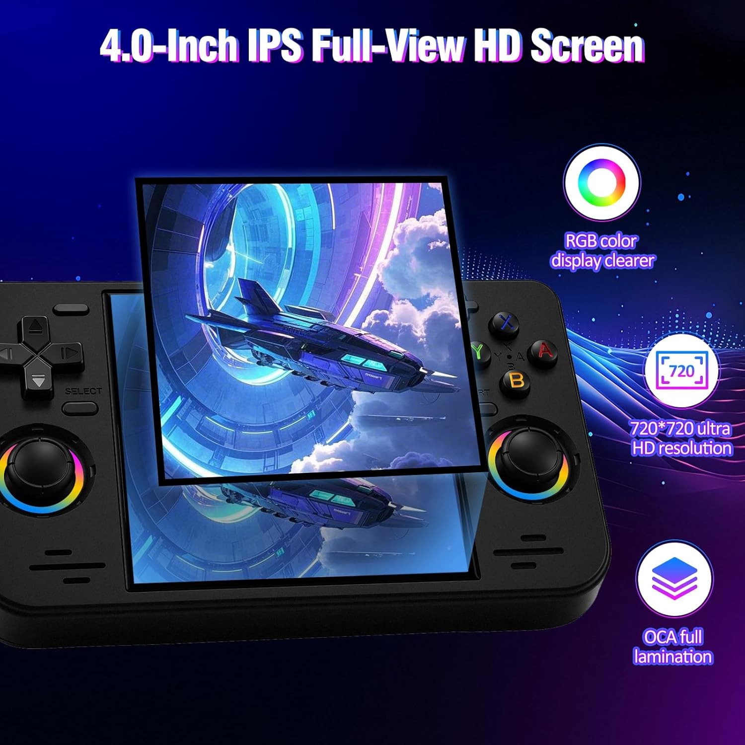 RF40H Handheld Game 4in 20000 Games Linux