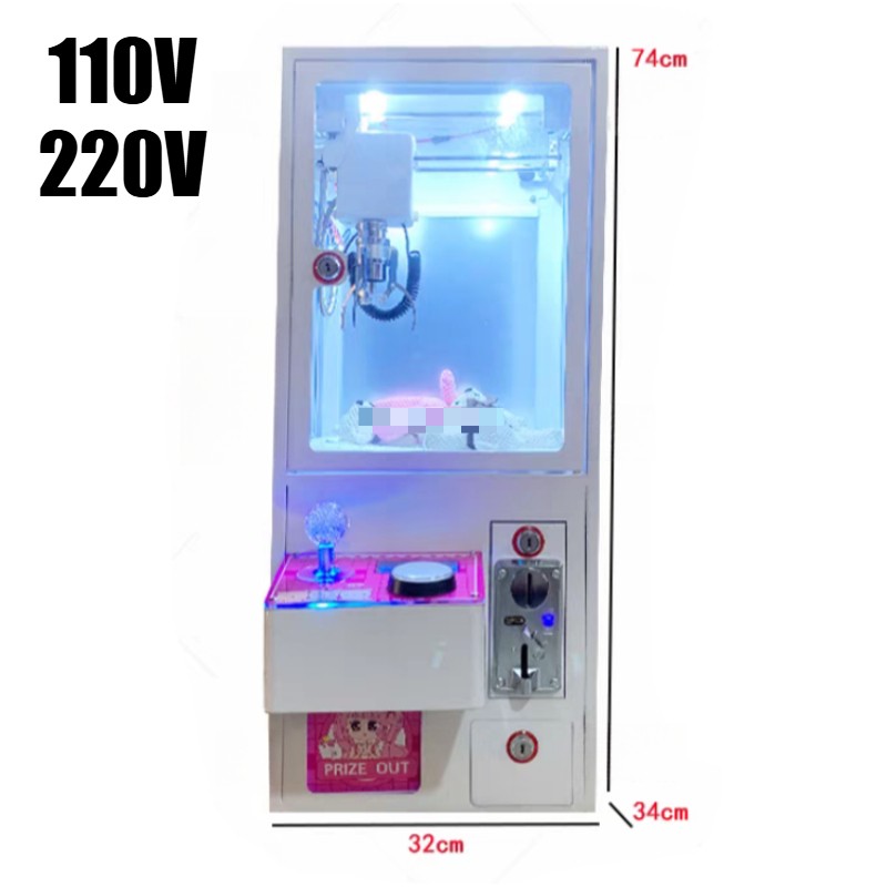 Candy Toy Doll Grabber Claw Crane Machine Catcher Clip Carnival Charge Play Mall