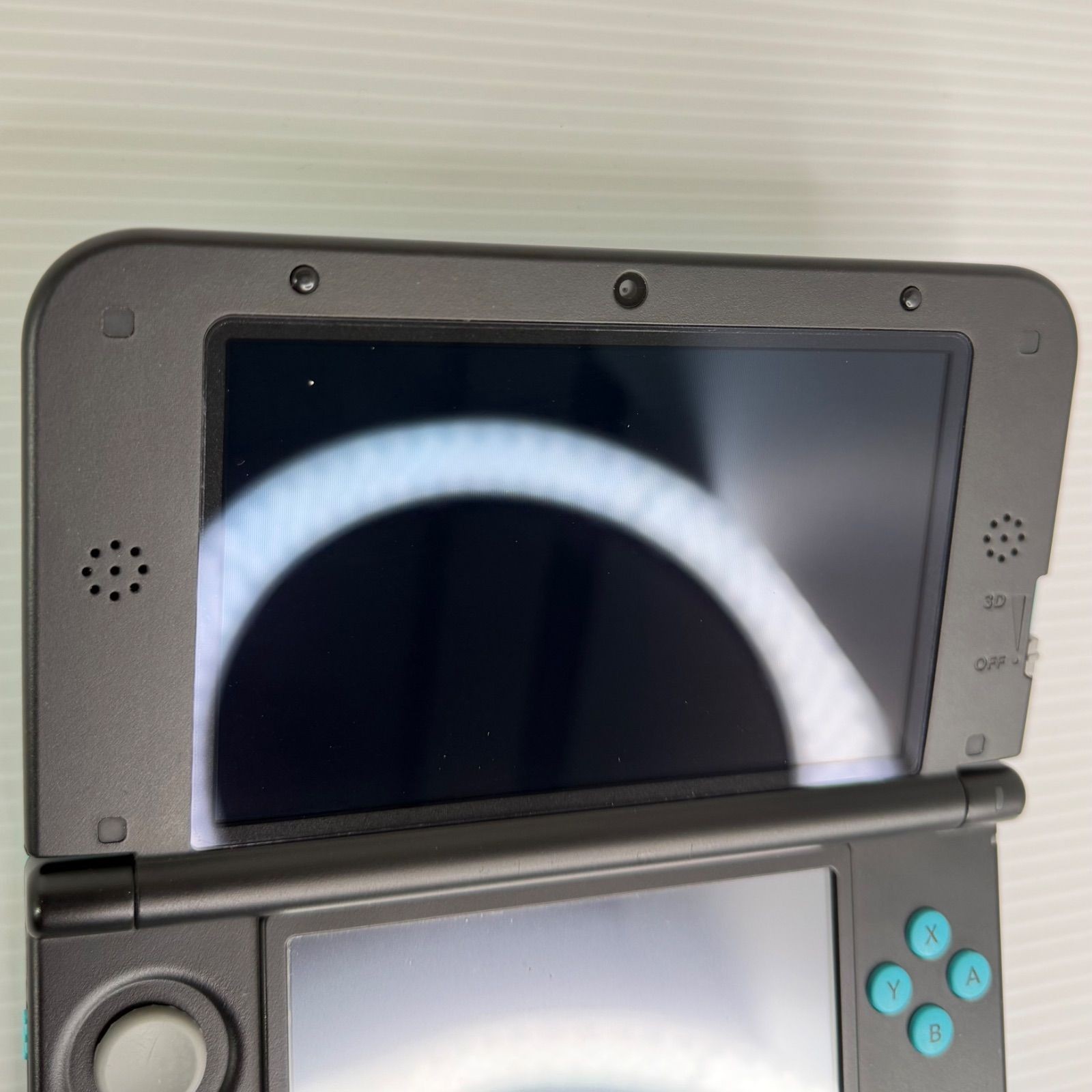G0783 Nintendo 3DS LL Turquoise x Black