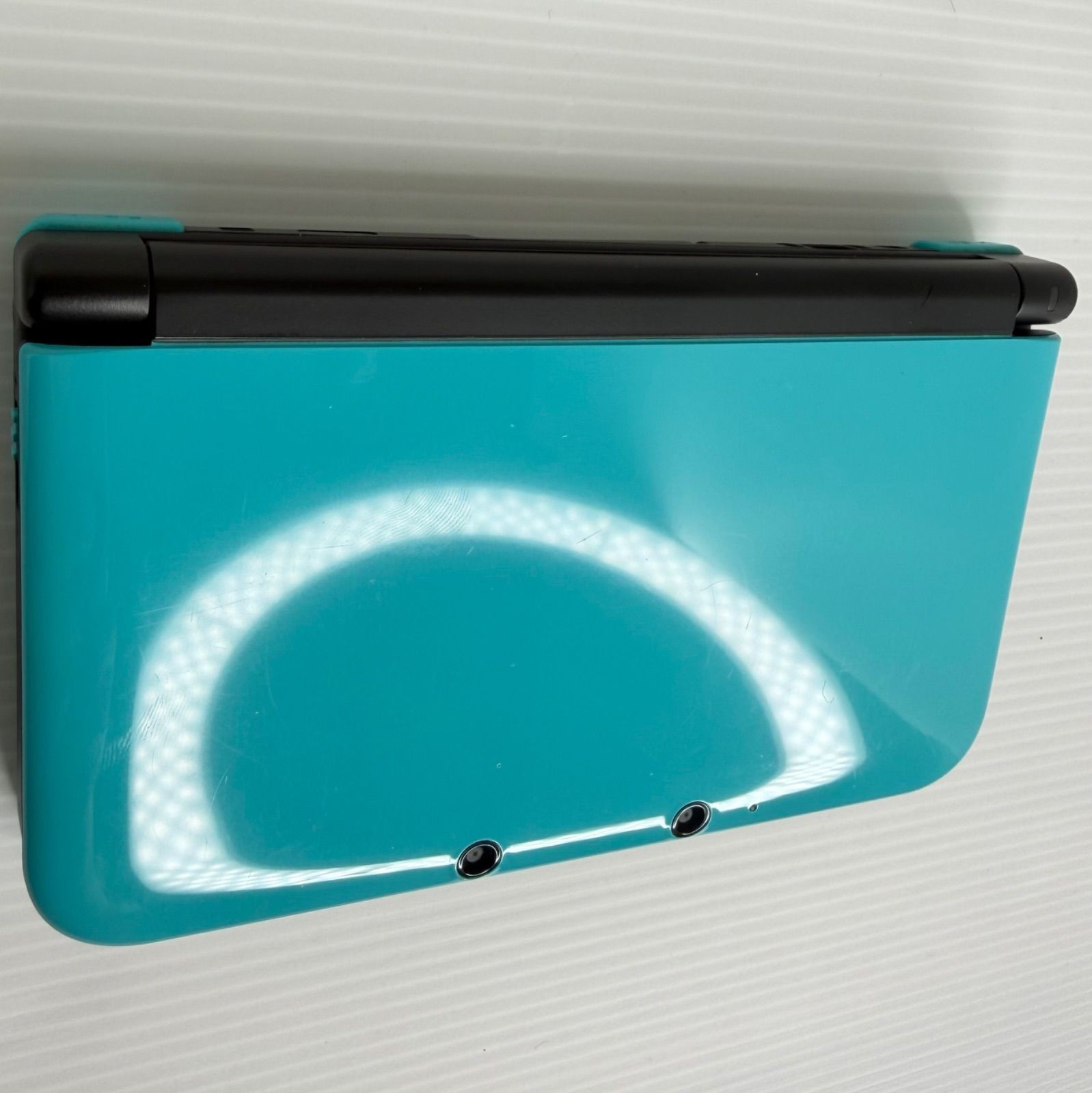 G0783 Nintendo 3DS LL Turquoise x Black
