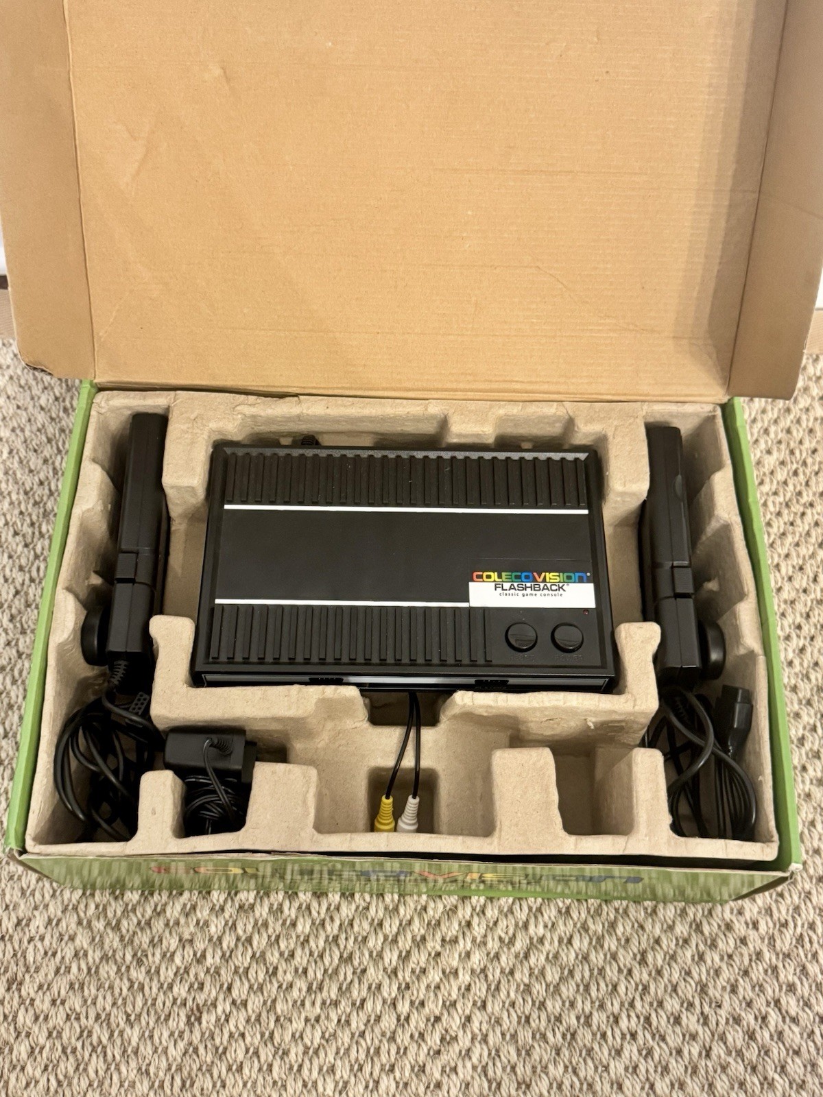 AtGames ColecoVision 32MB Black Game Console