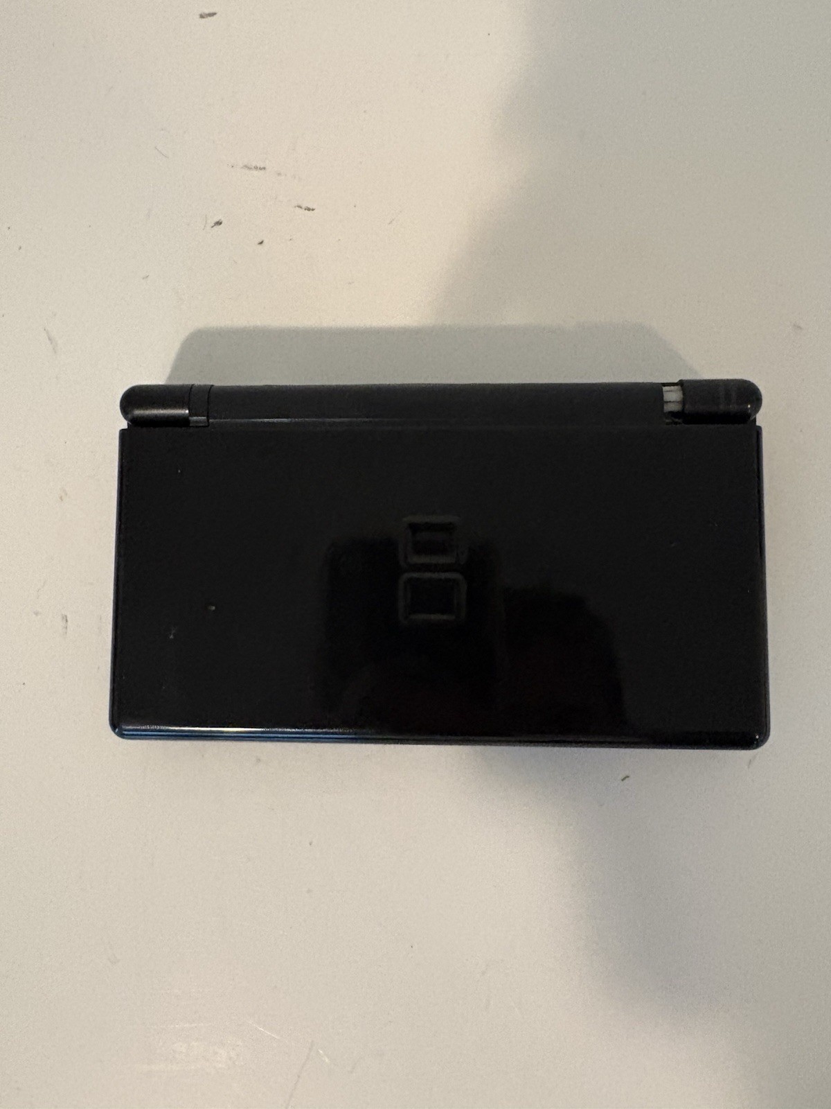 Nintendo DS Lite Black Broken Hinge