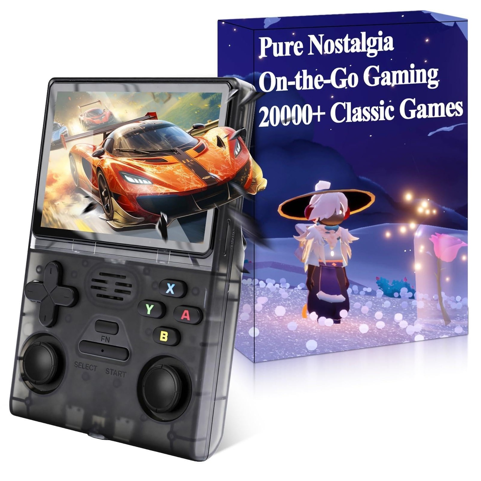 Retrosnap Handheld Game Console 2026, Retro Snap Gaming Pro Console with 14 E…