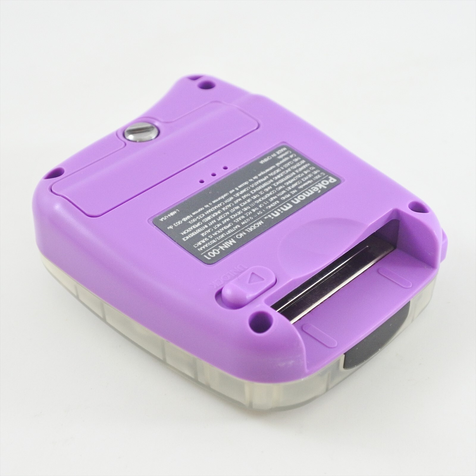 Pokemon Mini SMOOCHUM PURPLE Console MIN-001 US Version Boxed 1817 Nintendo