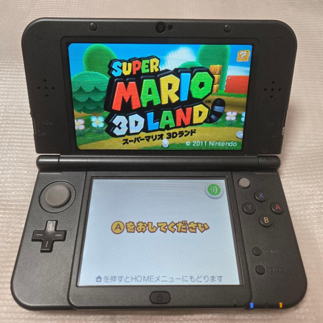 Nintendo New 3DS LL XL Console Metallic Black Japan Region Charger Stylus 0230