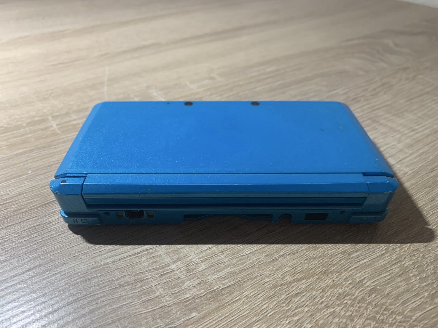 0677 Nintendo 3DS Light Blue For Parts 290g