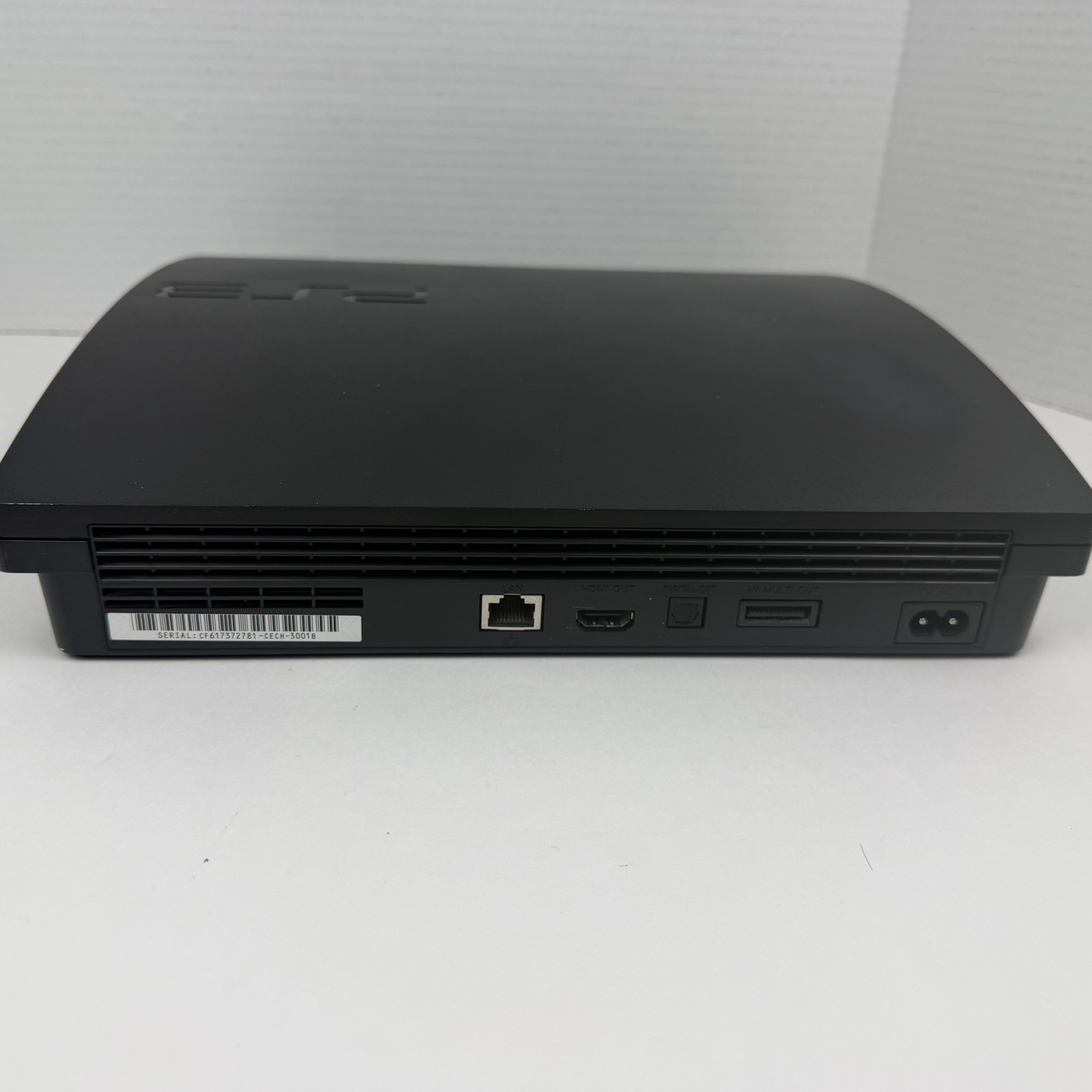 Sony PlayStation 3 PS3 Slim Console 320GB (3001B) w/Controller & Cables Working!