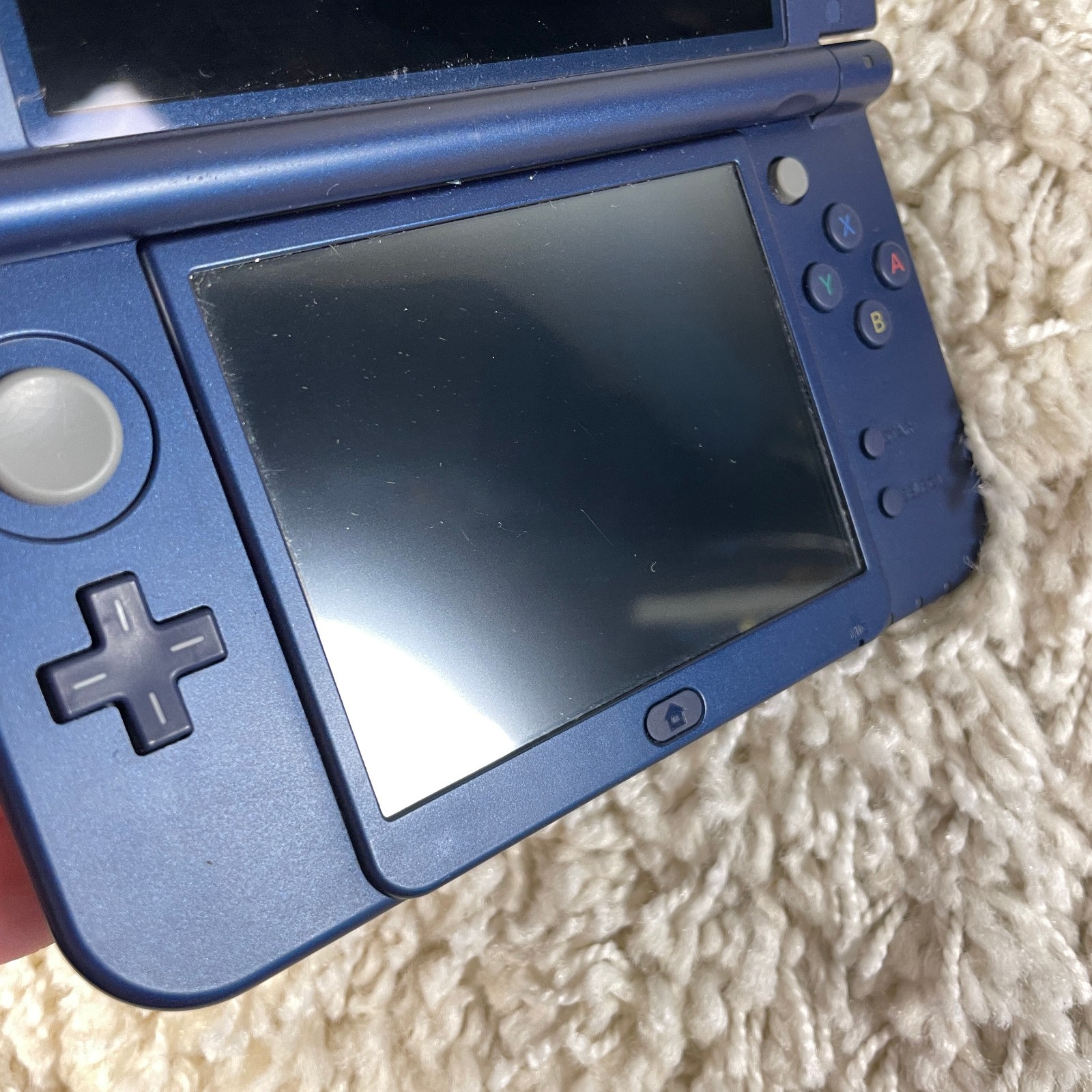 Nintendo New 3DS XL Galaxy Edition Handheld Console System RED-001 Tested
