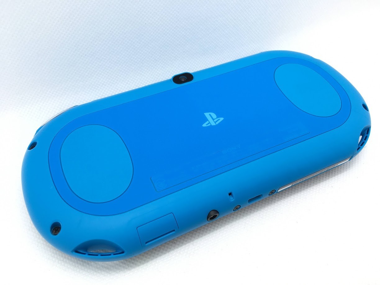 [N MINT] Sony PS Vita Aqua Blue PCH-2000 ZA23 Slim Console Wi-fi w/Box