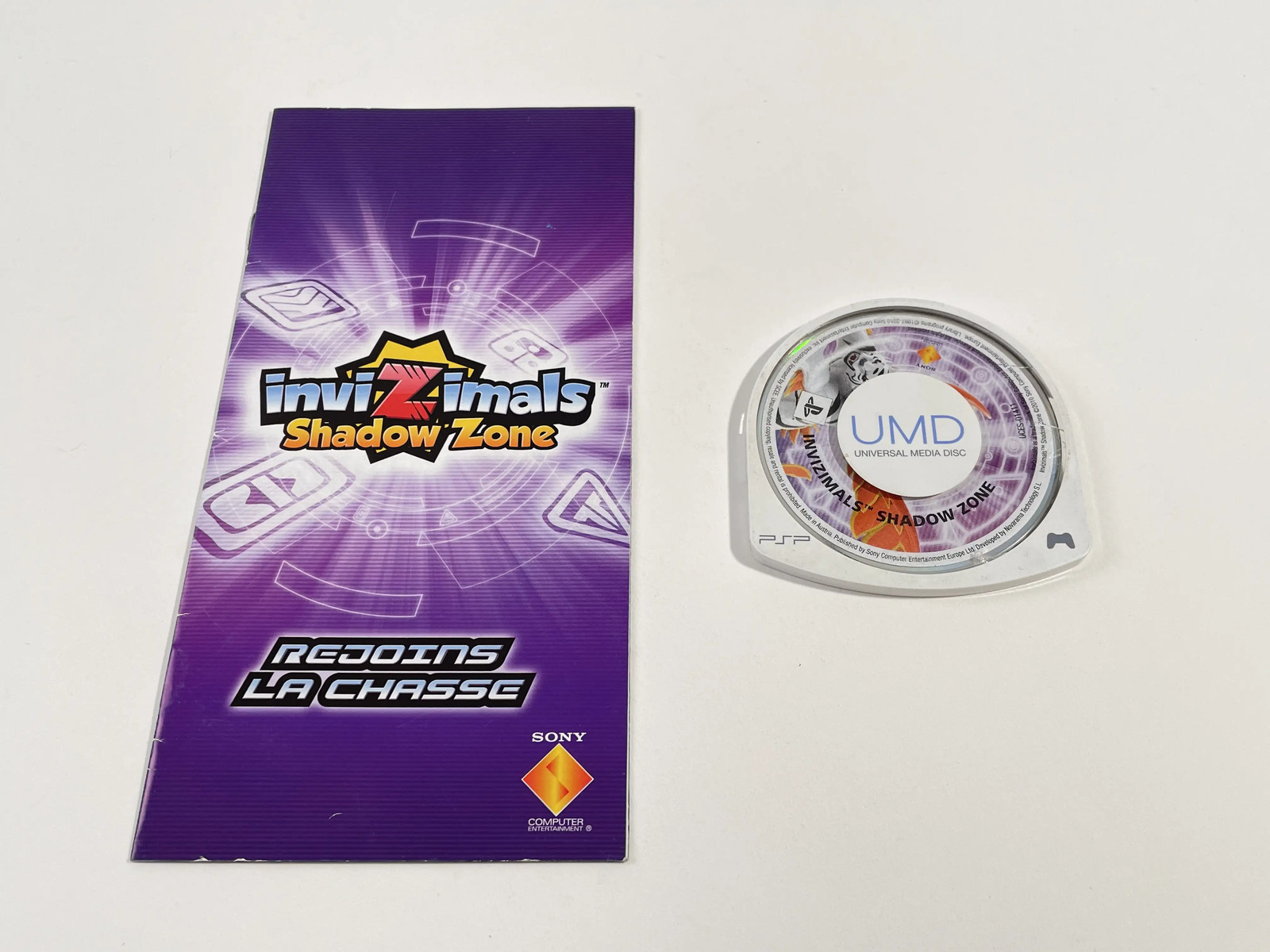 PSP Invizimals – Shadow Zone (game+manual) FRA Good condition
