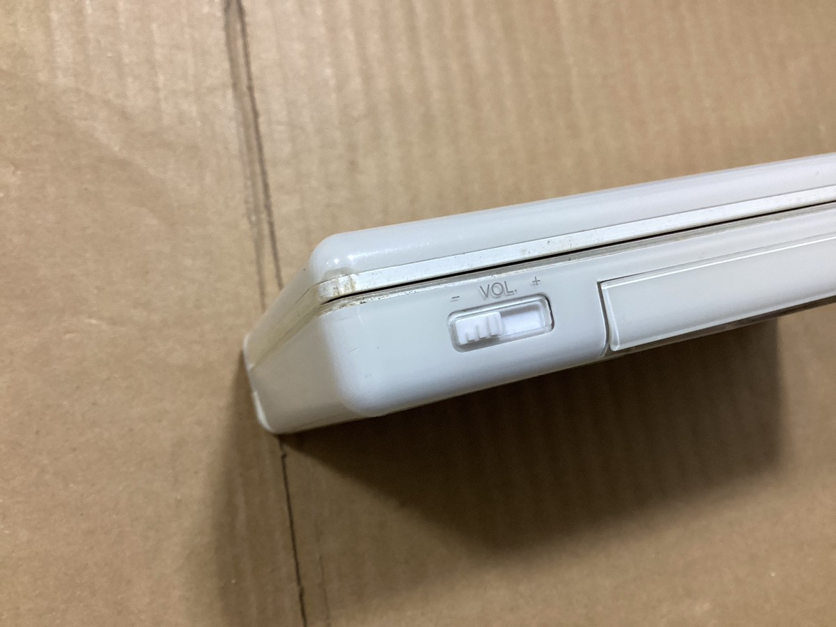 Nintendo DS Lite Crystal White USG-001 Japan ver. working