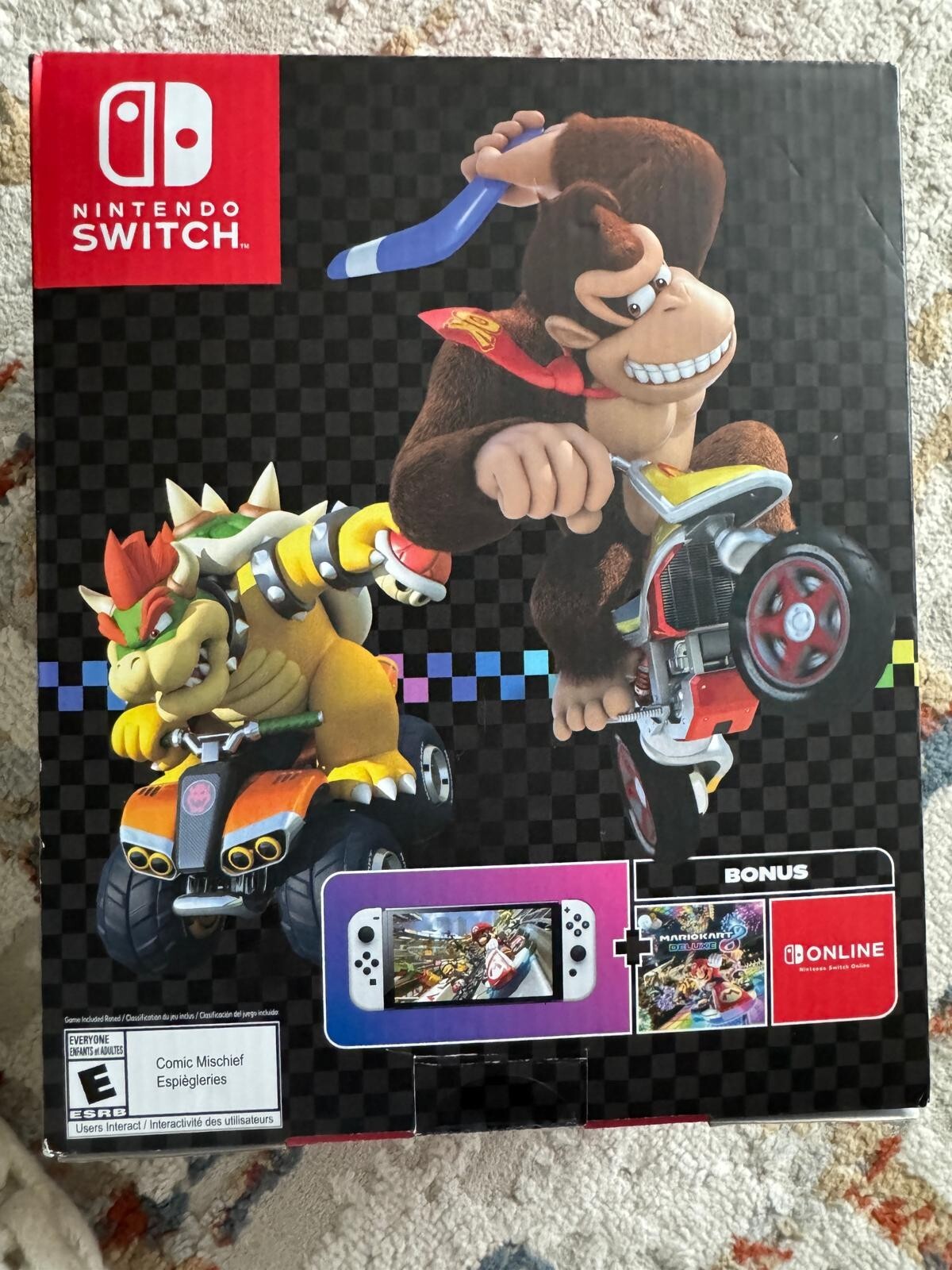 Nintendo Switch (OLED Model) HEG-001 Mario Red Edition 64GB Console