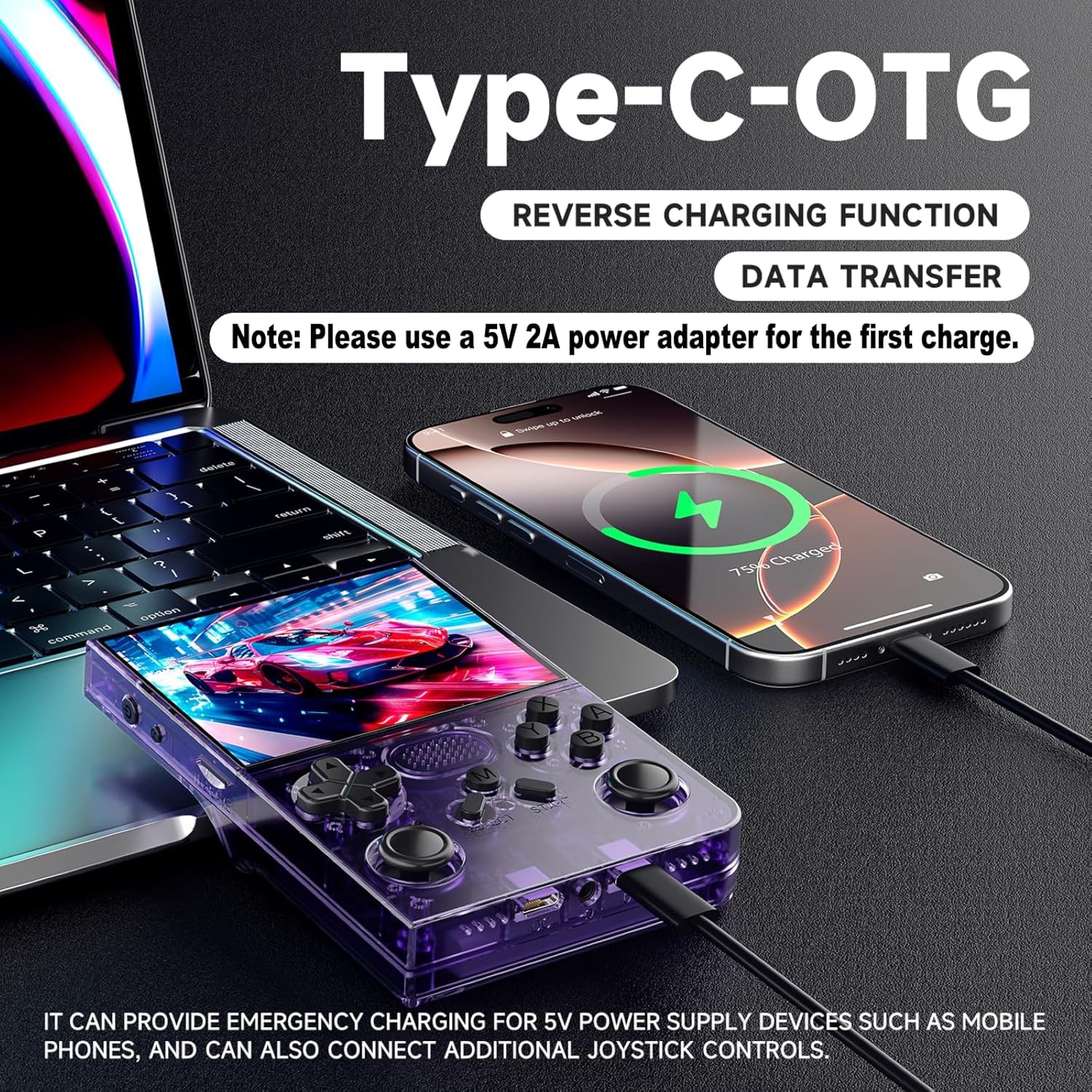 R40 Open Source Handheld 3.5 128GB 18000 Games