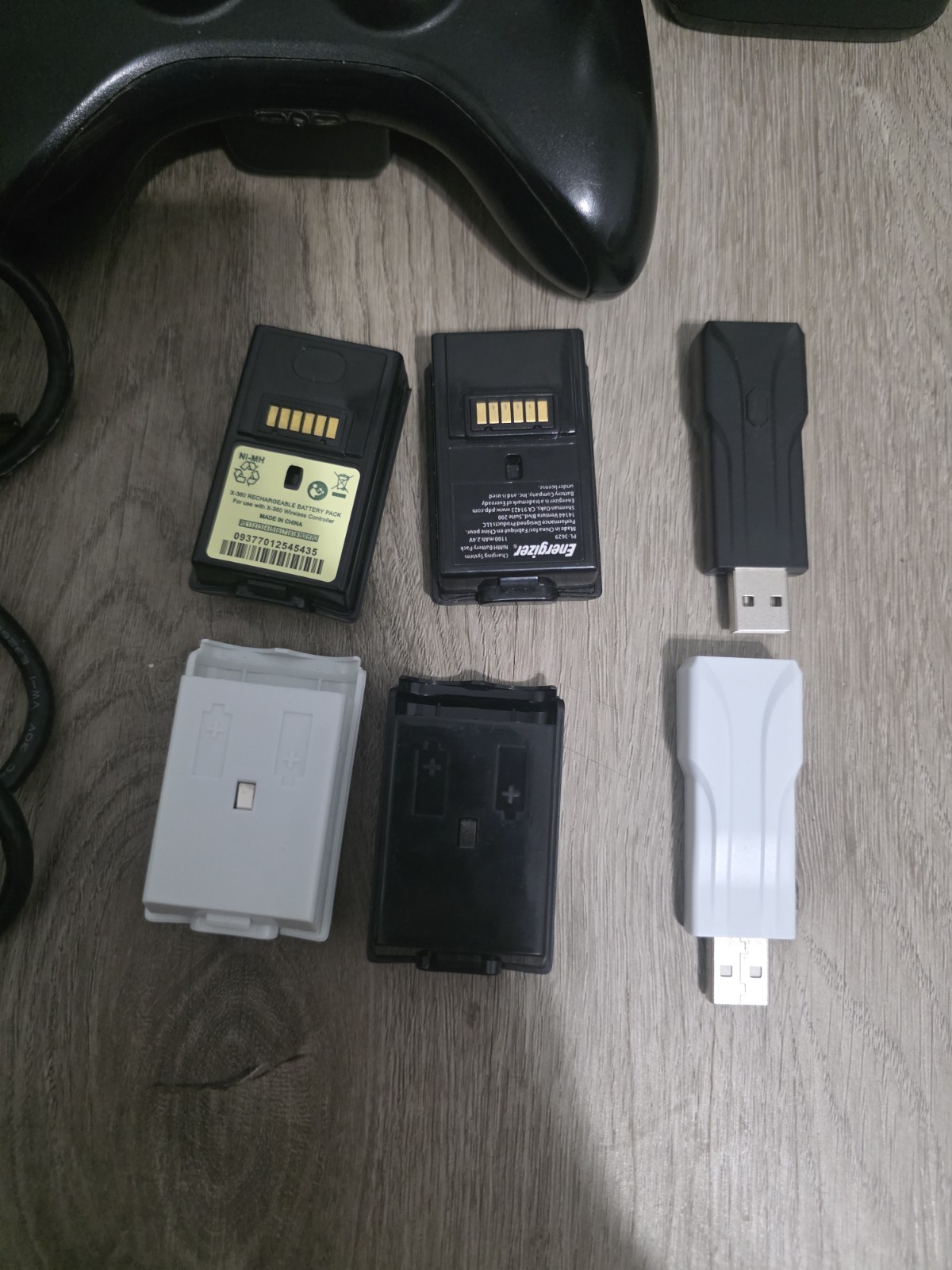 Xbox 360 S Console Bundle 4 Controllers 30+ Games No Hard Drive Tested Works