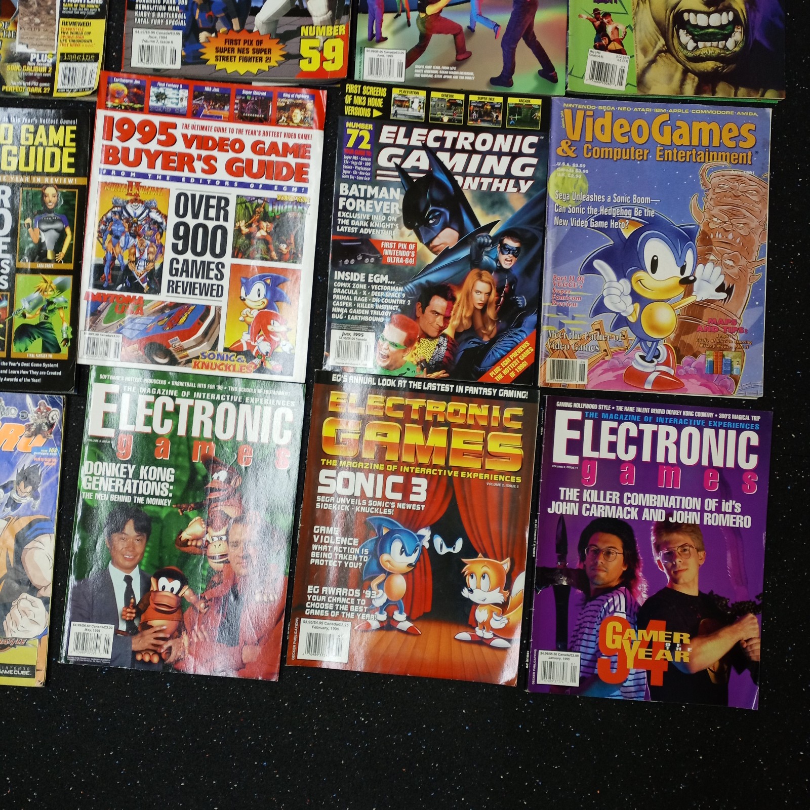 30+ Vintage 1990’s Video Game Console Magazine Lot PSM, EGM, Dreamcast, Nintendo