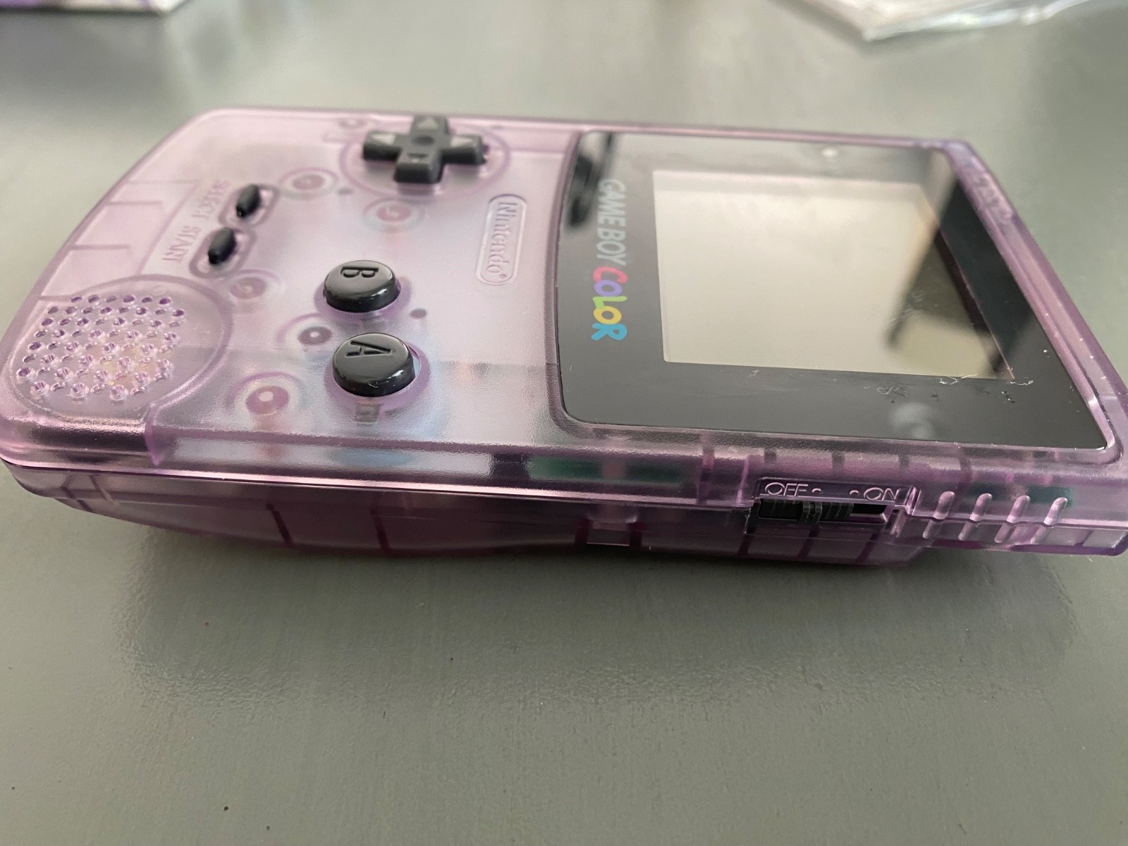Nintendo Game Boy Color (GBC) – Atomic Purple, Barely Used EX Condition! Plays!
