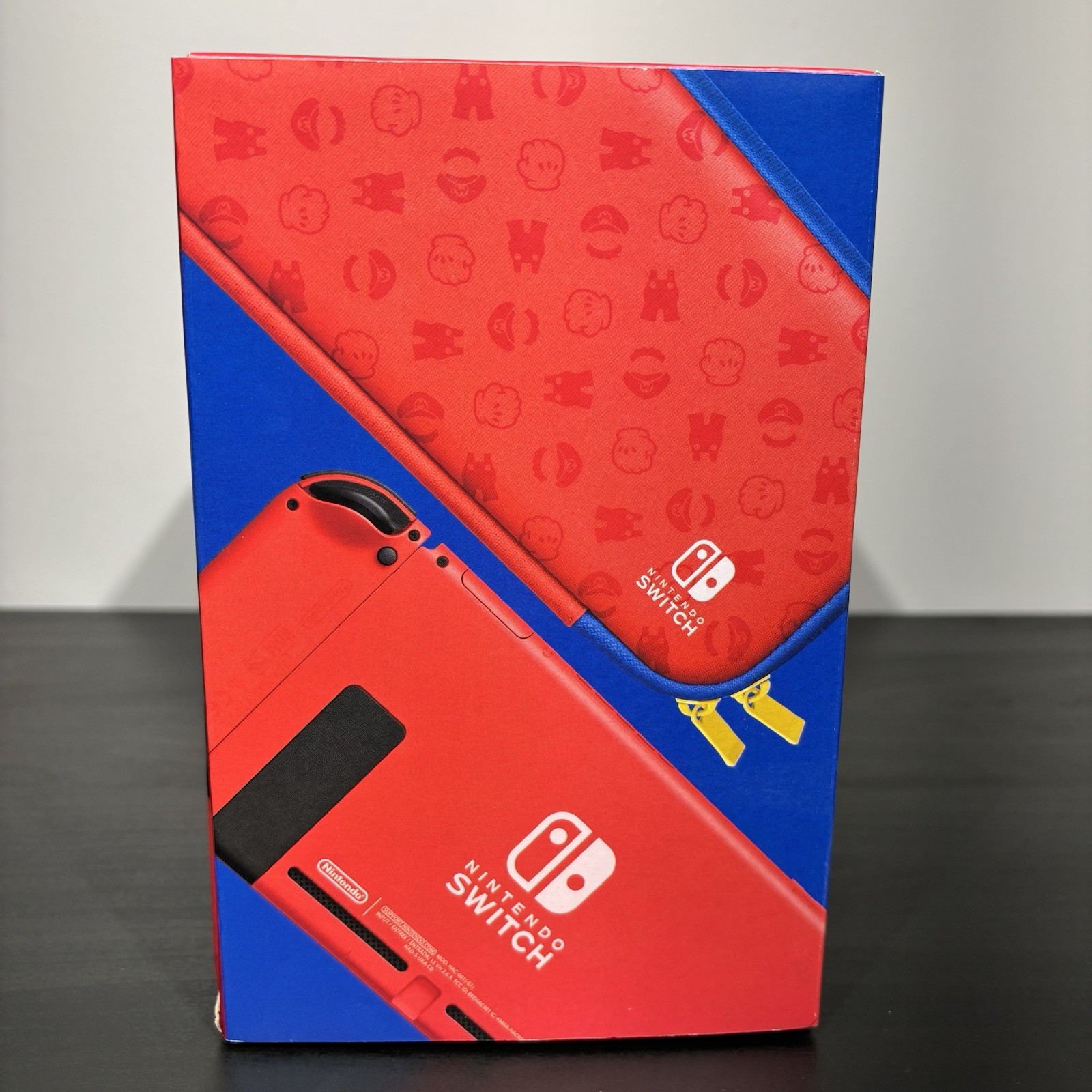 Nintendo Switch Console HAC-001(-01) Mario Red & Blue Edition 32GB New Sealed
