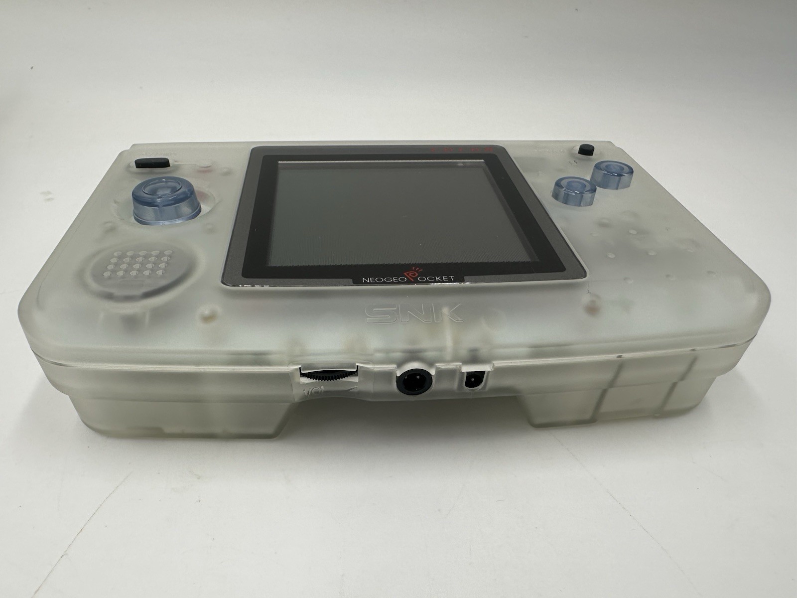Neo Geo Pocket Color SNK Console Crystal White with box