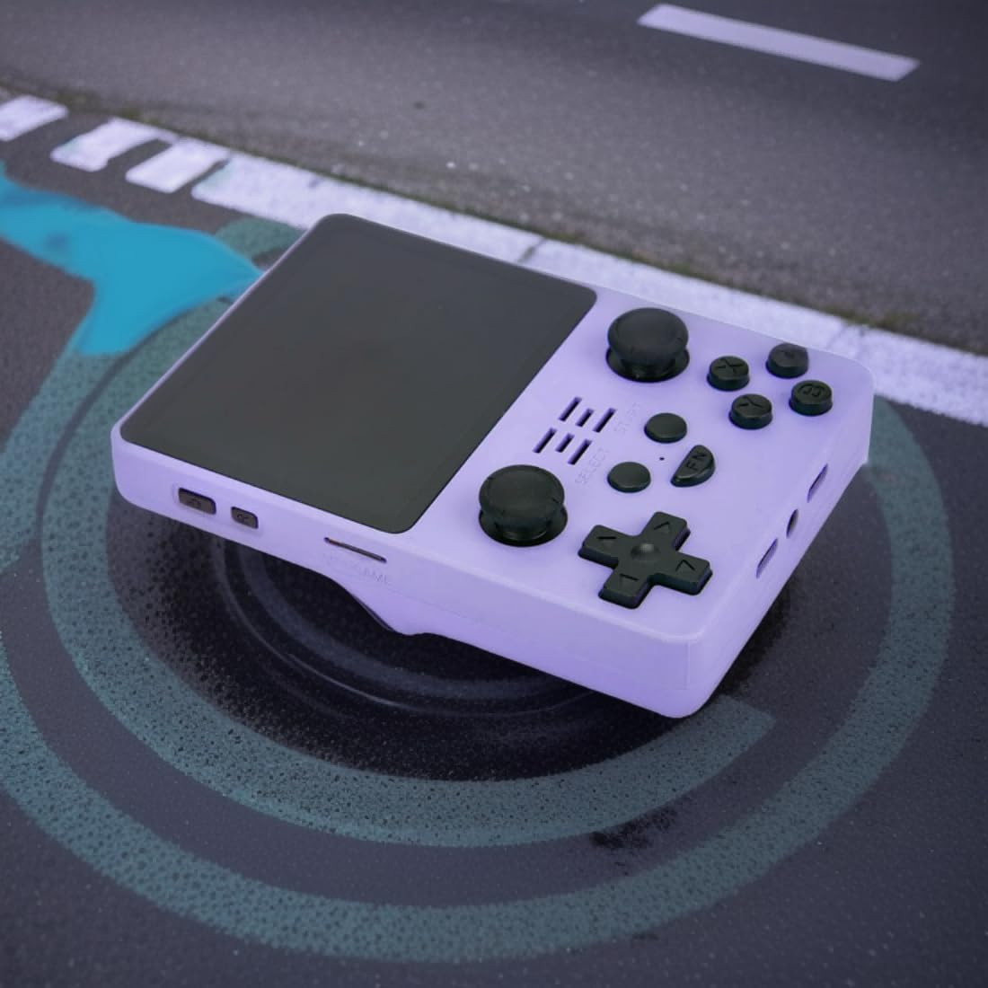 Purple RGB20S Handheld Game Console Custom-Made Model (128G)