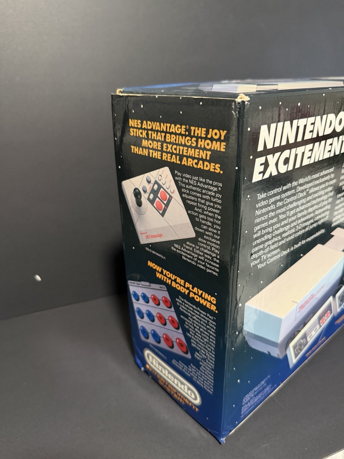 Nintendo Entertainment System NES Control Deck Console W/Box/Manual