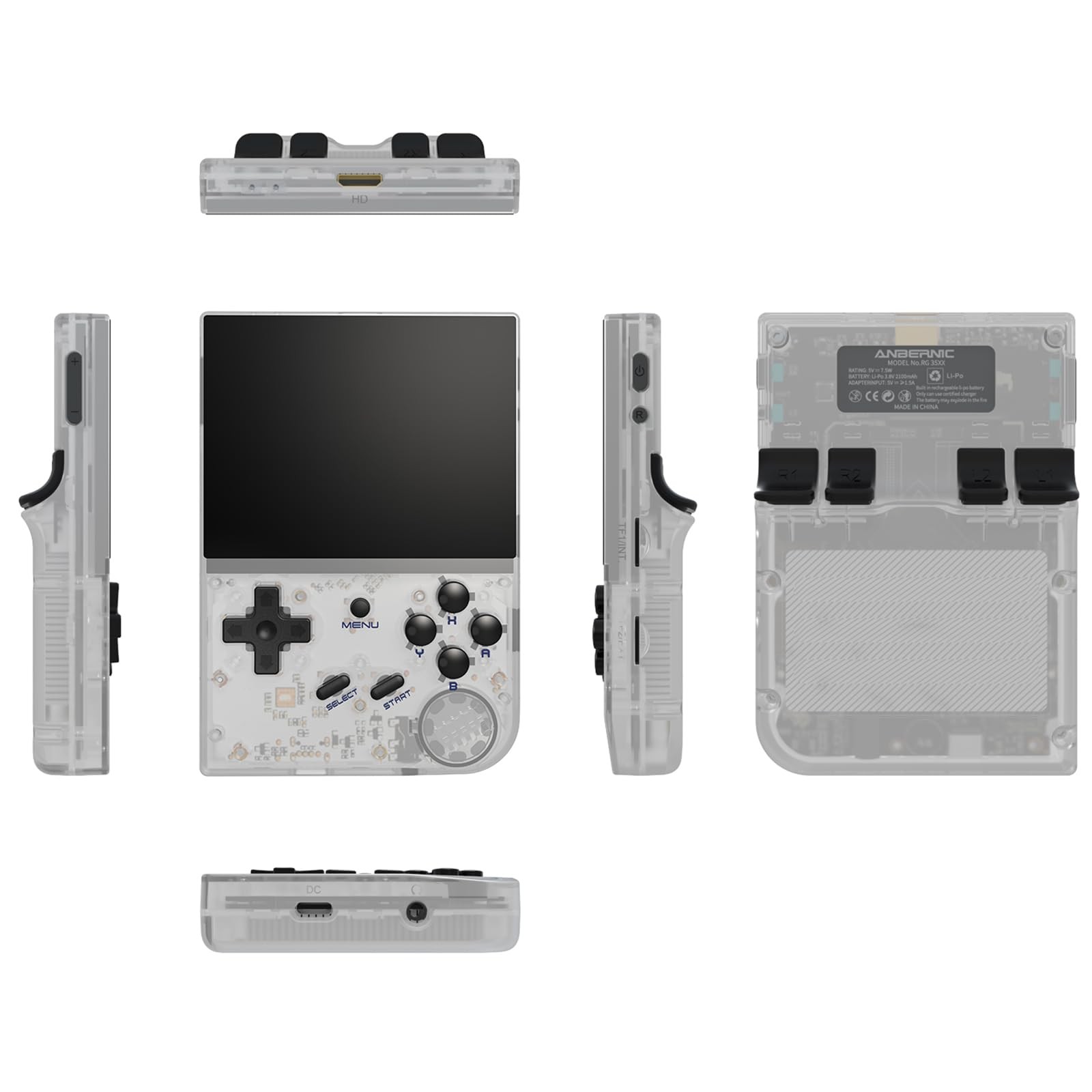 Anbernic RG35XX Retro Handheld Game Console Linux System HD and TV Output 3.5…