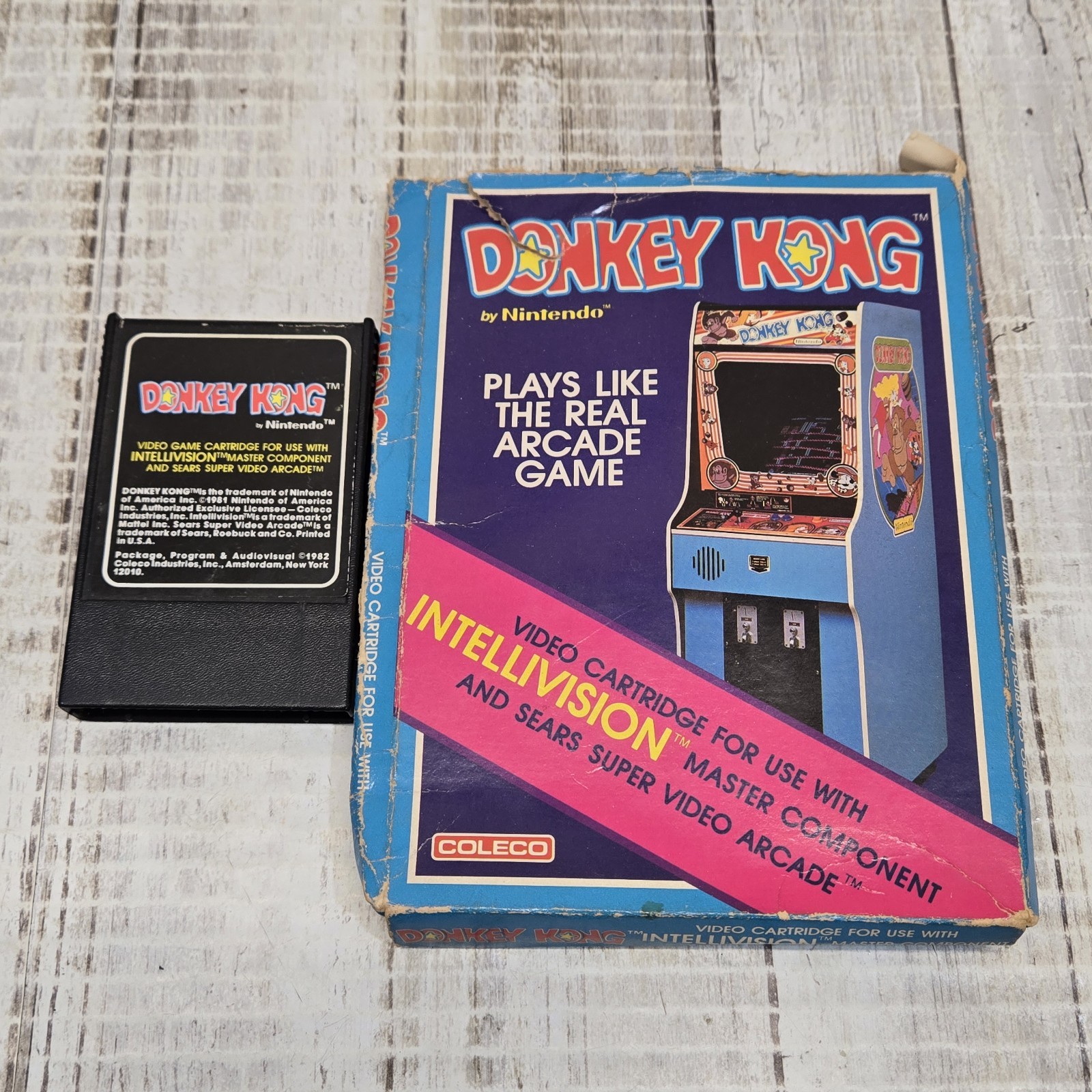 Intellivision Game Console – w/ 11 Games – Mattel 1979