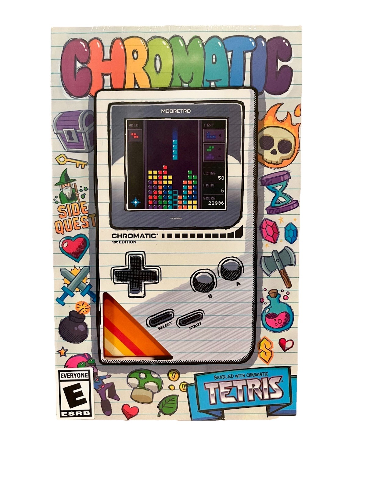 Factory Sealed ModRetro Chromatic 1st Edition Tetris Inferno Orange