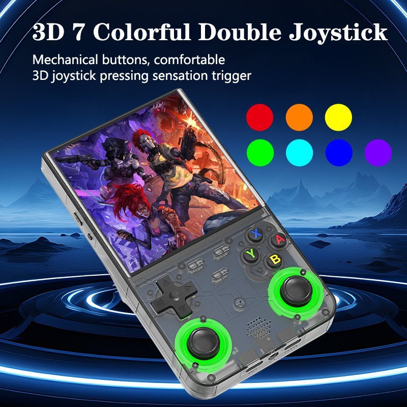 R36 Ultra Retro Handheld Video Game Console 4″ IPS Screen 40000+ Video Games