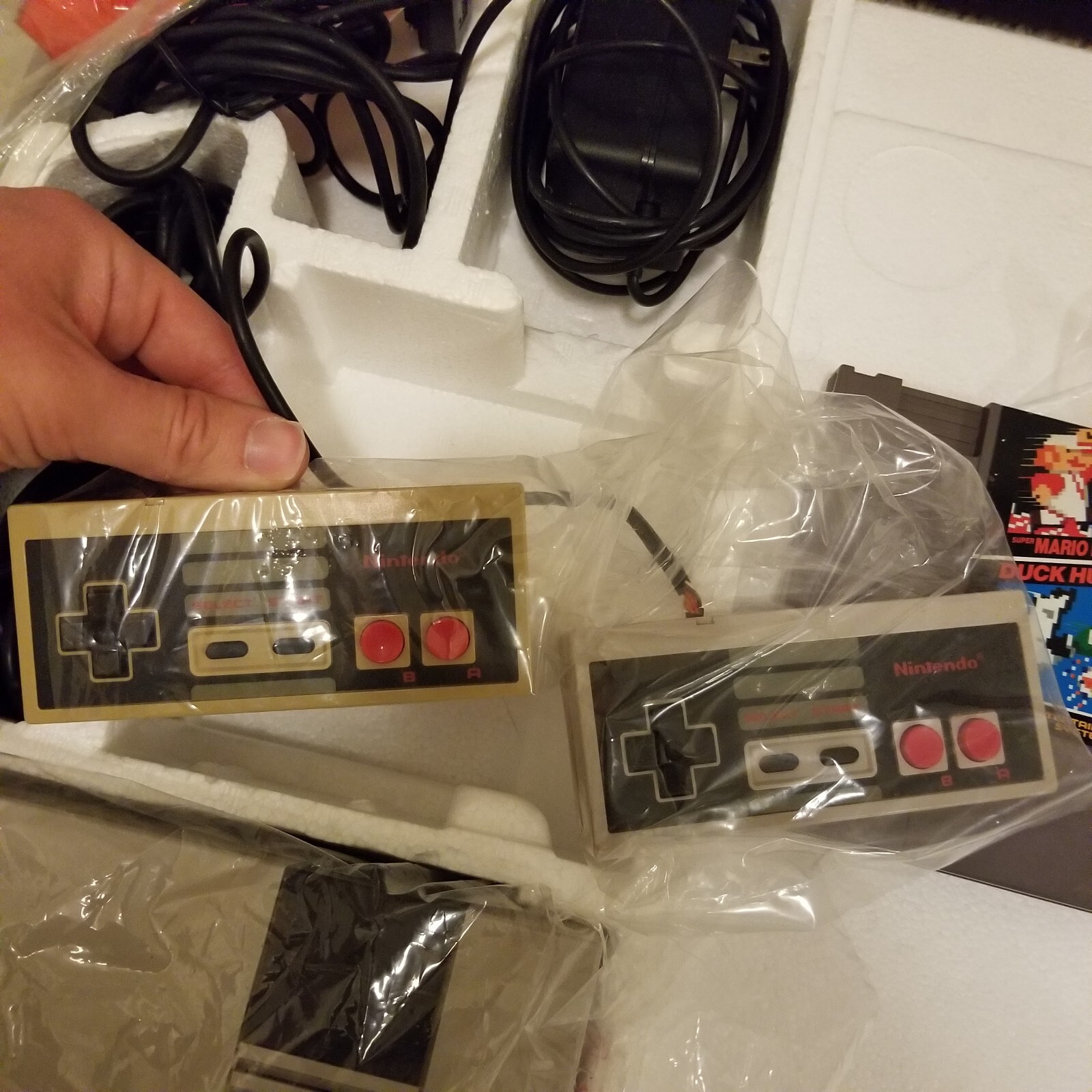 UNTESTED NES Action Set in Box Mario Zapper