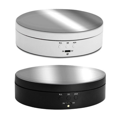 Electric Rotating Display Stand Jewelry Photography 360° Motorized Show Holder