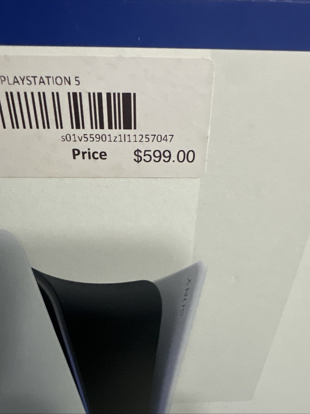 Sony PlayStation 5 (Empty Box Only) 1 TB Disk Cfi-2115