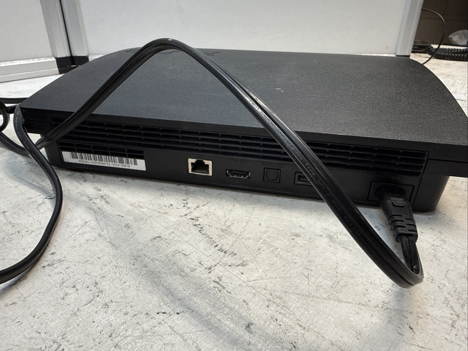 2 Sony PlayStation 3 Slim 120GB Consoles – Black FOR PARTS OR REPAIR