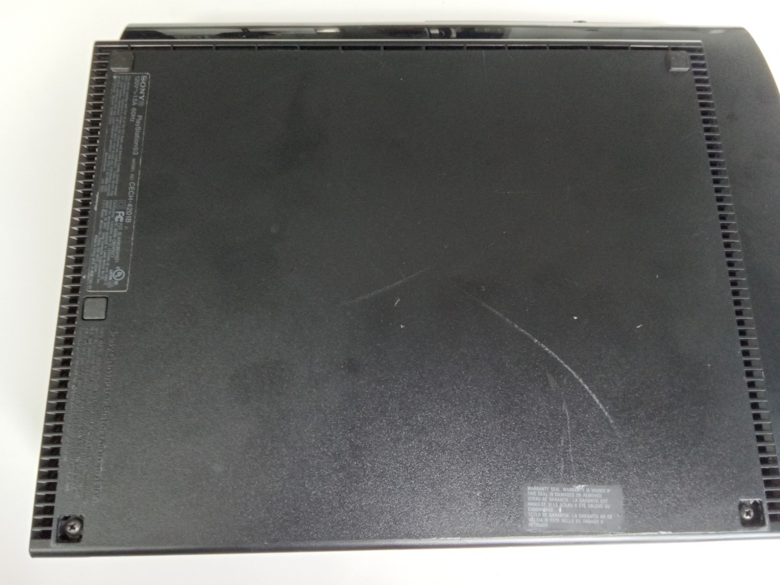PS3 Super Slim 250GB CECH-4201B, Power Cable, AV Cable, 2 3rd Party Controllers