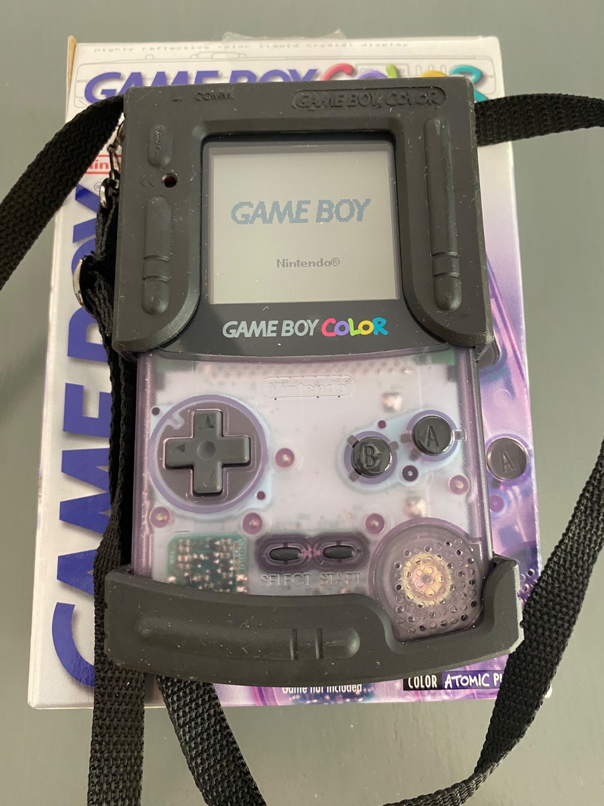 Nintendo Game Boy Color (GBC) – Atomic Purple, Barely Used EX Condition! Plays!