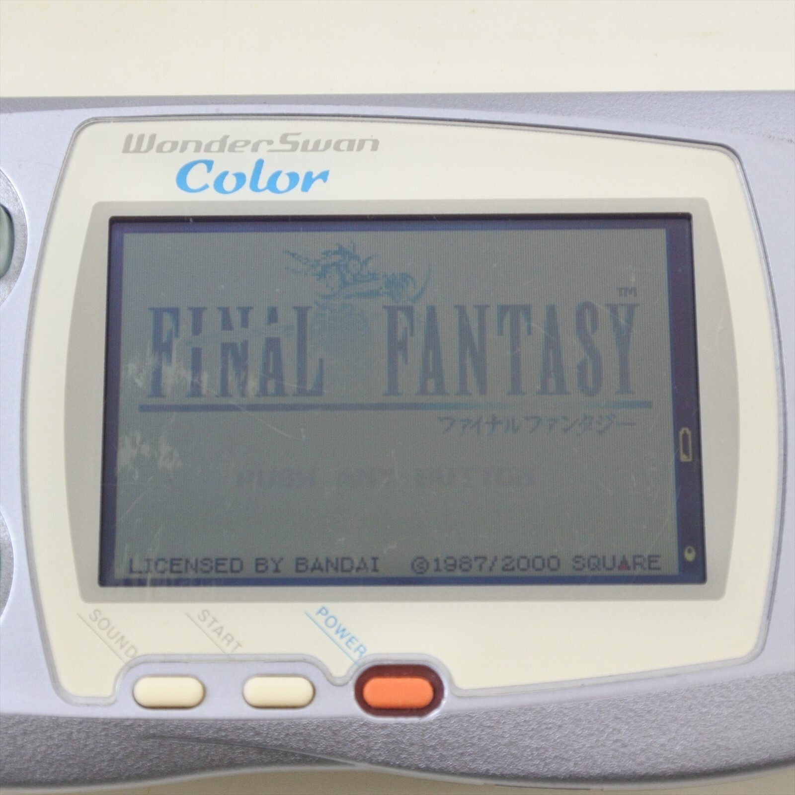 WonderSwan Color Console PEARL BLUE WSC-001 Bandai 0200549374 ws