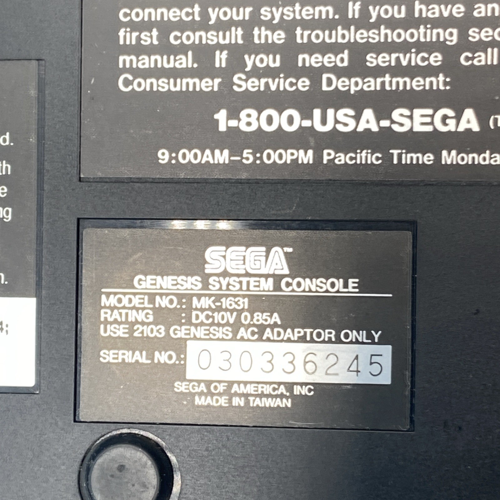Sega Genesis Model 2 & RARE Sega 32X Add On Bundle WORKING / TESTED