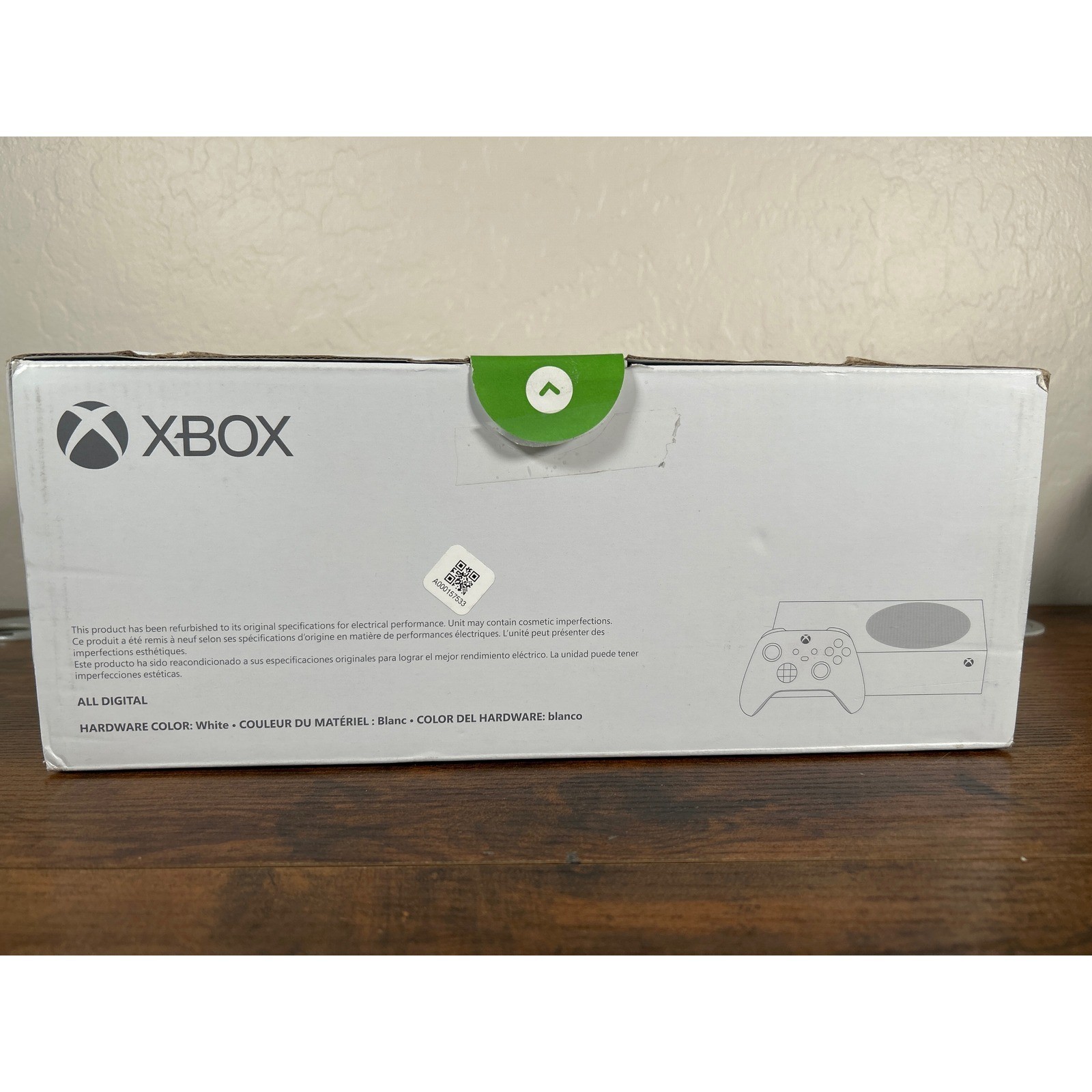 Microsoft Xbox Series S 512GB Digital Console White RRS-00001 Ref