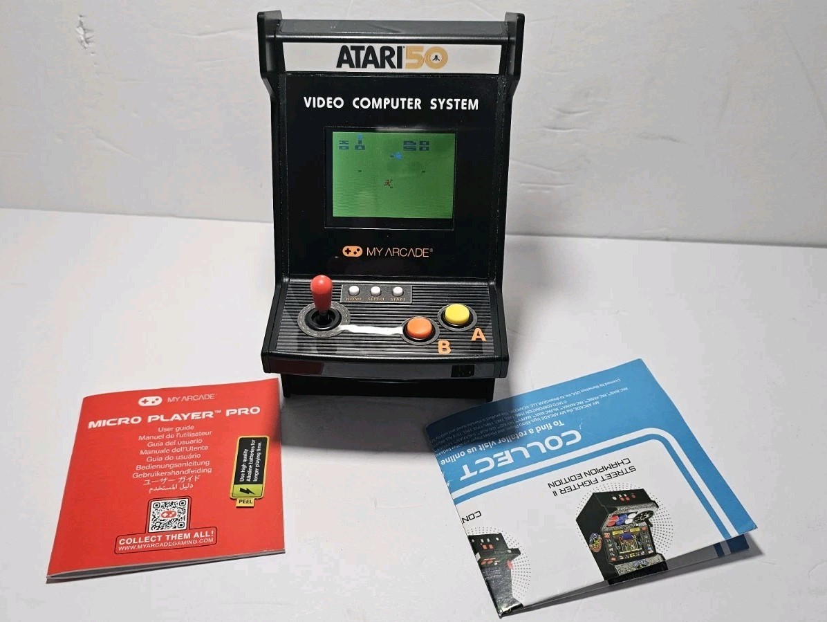 My Arcade Atari 50th Anniversary Micro Player PRO Mini Arcade Machine 75+ Games