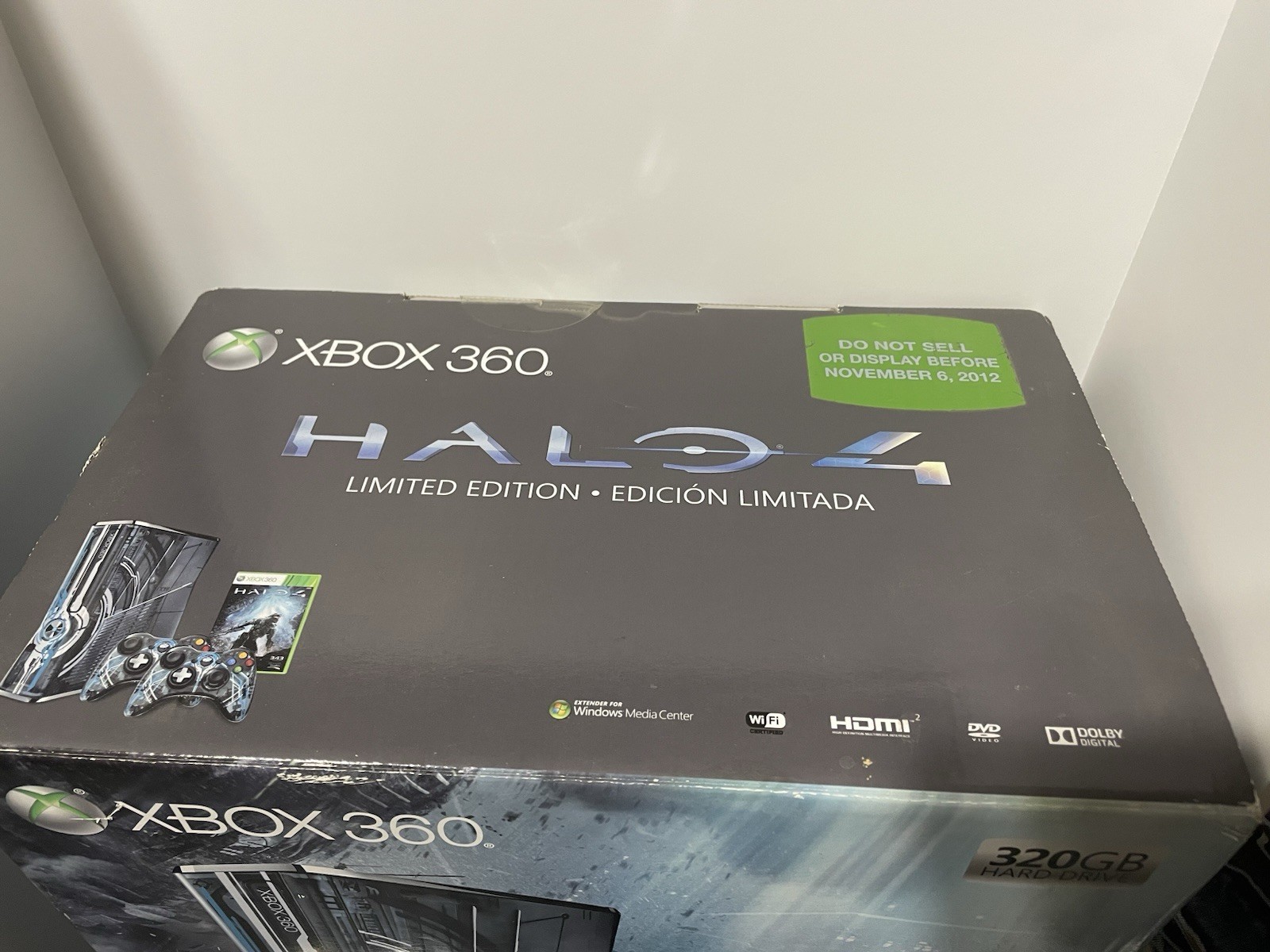 Sealed Xbox 360 Halo 4 Limited Edition Console Microsoft New in Packaging NIB