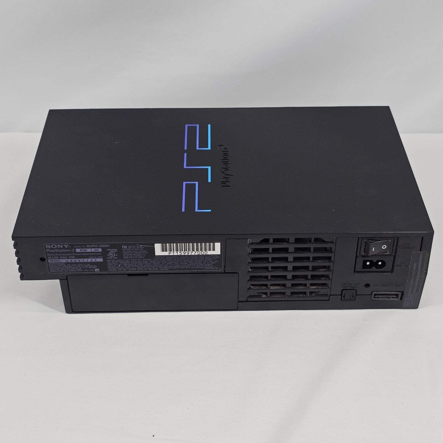 Sony PlayStation 2 PS2 Black Console Gaming System SCPH-39001