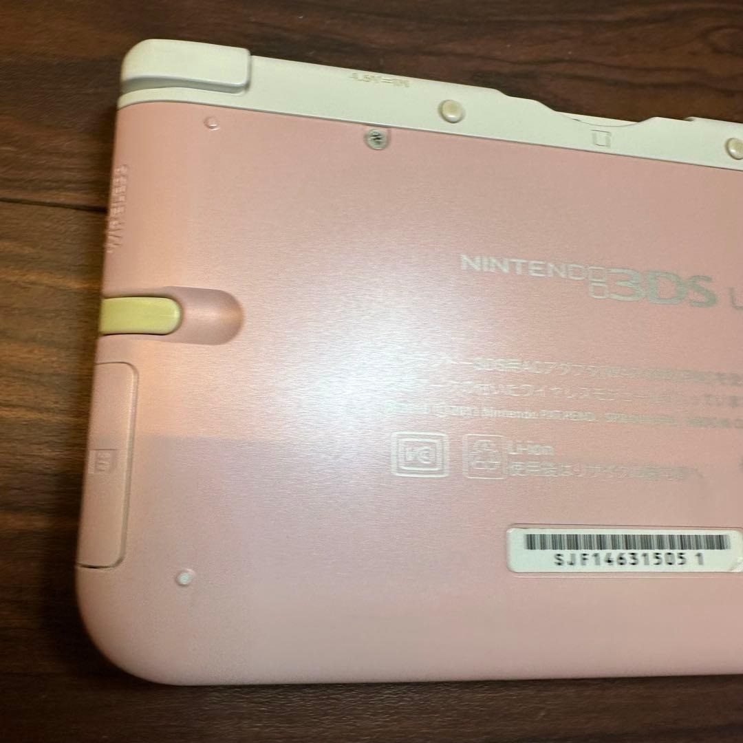 Nintendo 3DSLL Console, Pink x White, 5202 From Japan