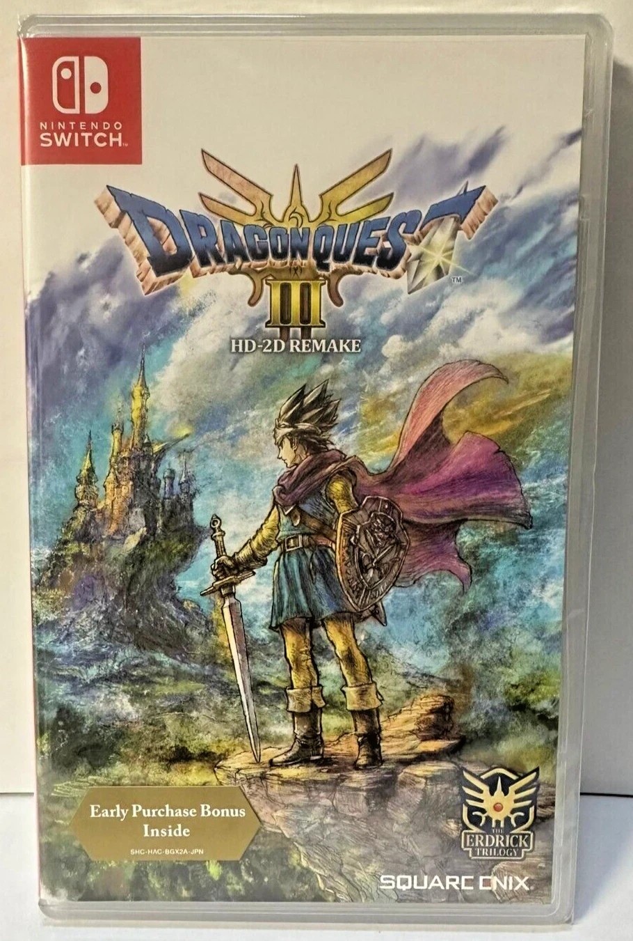 Dragon Quest I & II HD-2D Remake (Multi-Language) + III Switch New Bundle Sealed