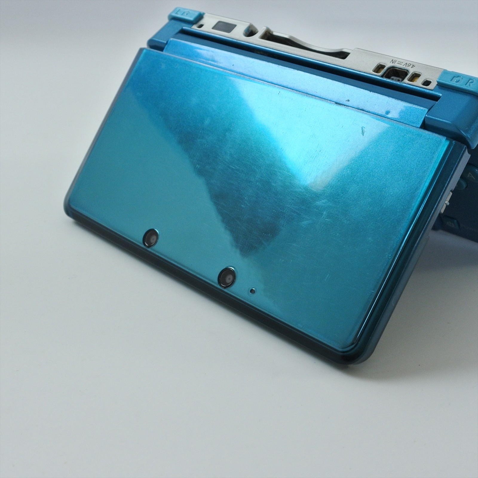 JUNK Nintendo 3DS AQUA BLUE Console CTR-001 NO Battery/pen CJF138325808 n3ds