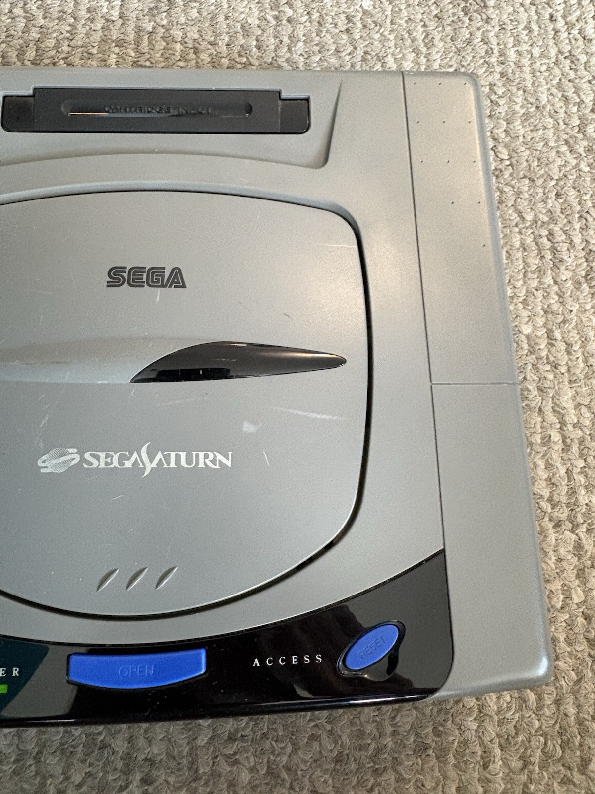 SEGA SATURN CONSOLE JAPAN power cord HST-3200 NTSCJ