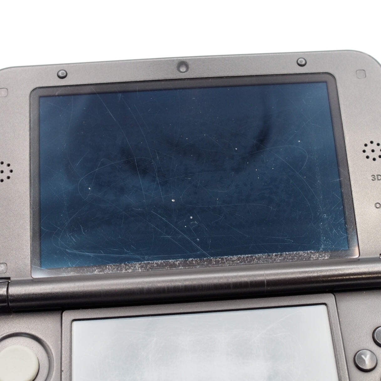 Nintendo 3DS LL XL Blue Black Handheld Console SPR-001 For parts or not working